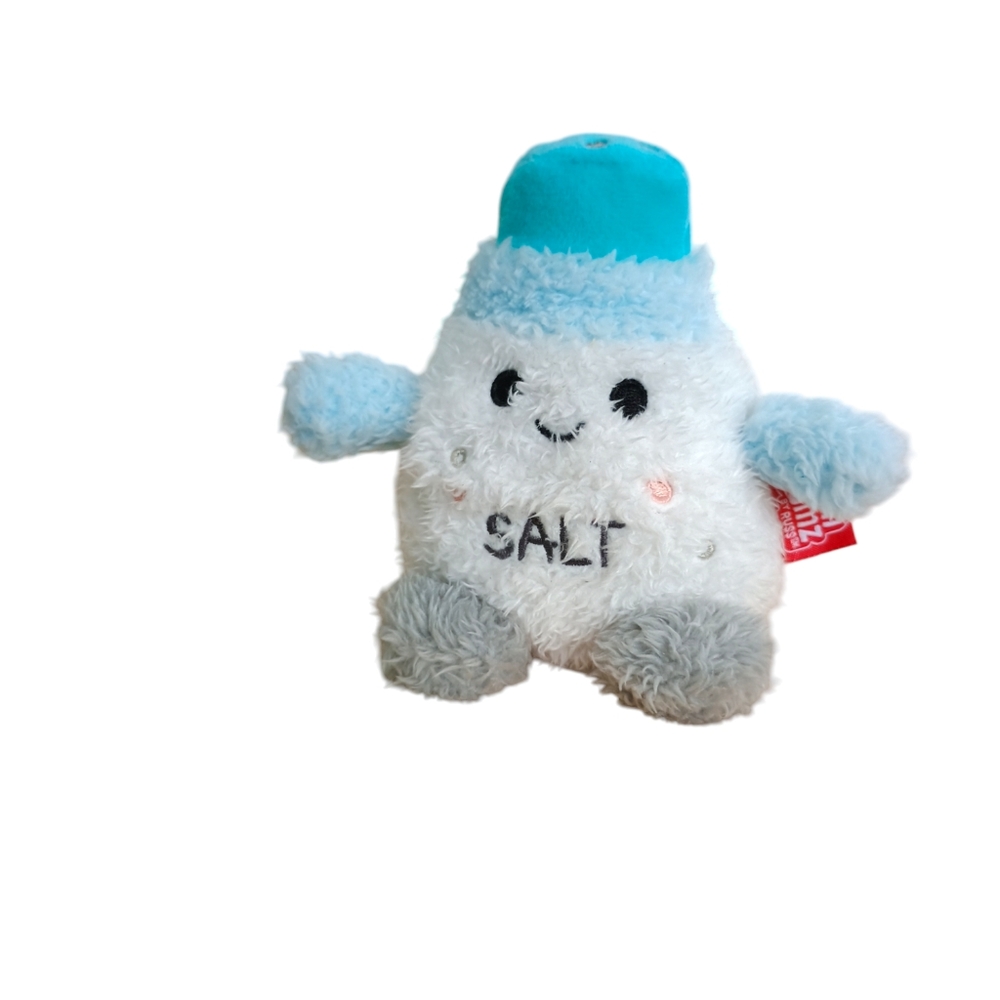 Bum Bumz By Russ Kitchen Bumz Samara Salt 5" Mini bean bag sitting  plush